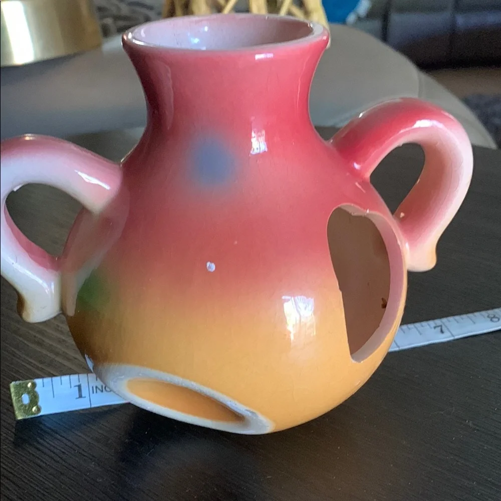 INC International Concepts Multicolor Ceramic Vase